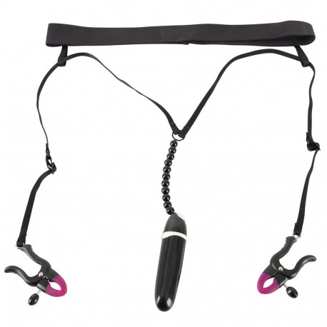 Bad Kitty Stringi z wibratorem