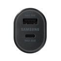 Samsung EP-L5300XBEGEU automašīnas lādētājs 60W | 3A | USB-C | PD | AFC | + vads melns