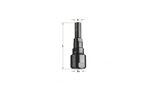 ROUTER COLLET EXTENSION 12mm