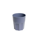 POLYGONS 380 ML PLASTIC CUP BLUE