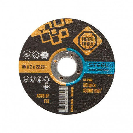 lõikeketas 115x2.0x22.23 mm FORTE TOOL