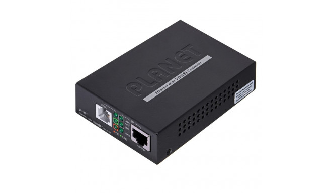 PLANET VC-231 network media converter 100 Mbit/s Black