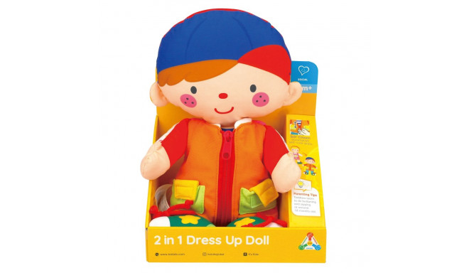 KSKIDS Dress up Doll 2 in 1 Wayne & Julia