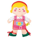 KSKIDS Dress up Doll 2 in 1 Wayne & Julia