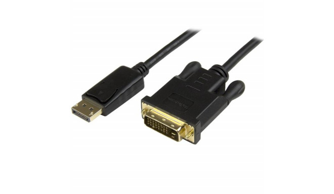 DisplayPort-DVI Kaabel Startech DP2DVI2MM3 95 cm Must