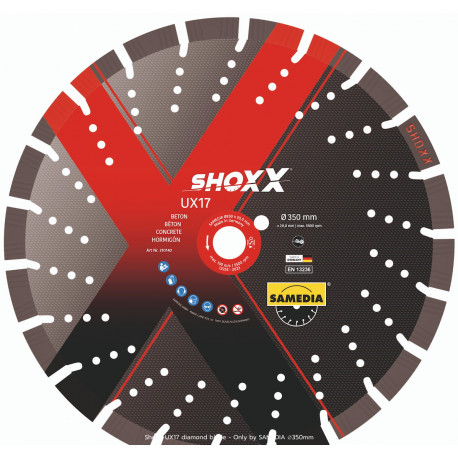 DIAMOND DISC SAMEDIA UX 17 400x20 MM
