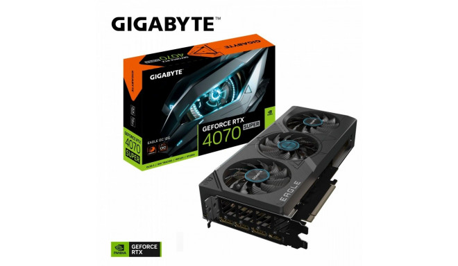 Graphics card RTX 4070 SUPER EAGLE OC 12G GDDR6X 192bit 3DP