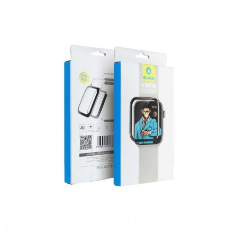5D Mr. Monkey Glass - for Apple Watch 7 / 8 / 9 45MM black (Strong HD)