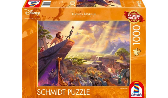 Schmidt Spiele Thomas Kinkade Studios: Disney Dreams Collection - The Lion King (1000 Pieces)