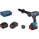 Bosch cordless drill BITURBO GSR 18V-150 C Professional, 18V (blue/black, 2x battery ProCORE18V 8.0A