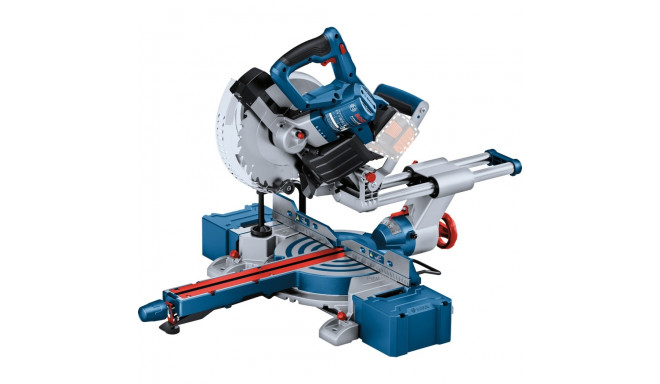 Bosch cordless chop and miter saw BITURBO GCM 18V-254 D Professional solo, chop and miter saw (blue,