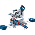 Bosch cordless chop and miter saw BITURBO GCM 18V-254 D Professional solo, chop and miter saw (blue,