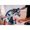 Bosch cordless chop and miter saw BITURBO GCM 18V-254 D Professional solo, chop and miter saw (blue,