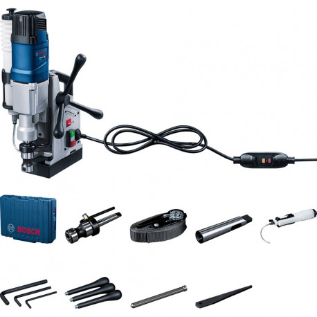 Bosch magnetic core drill GBM 50-2 Professional (blue, 1,200 watts, case)