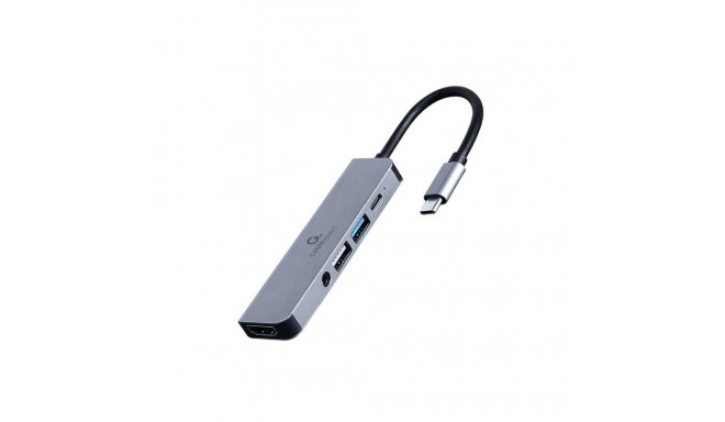 Gembird I/O ADAPTER USB-C TO HDMI/USB3/5IN1 A-CM-COMBO5-02