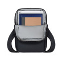TABLET CASE CROSSBODY 8"/8810 BLACK MELANGE RIVACASE TABLET CASE CROSSBODY 8"/8810 BLACK MELANGE RIVACASE