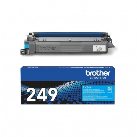 BROTHER TN-249C Cyan Toner Cartridge Prints 4.000 pages 
