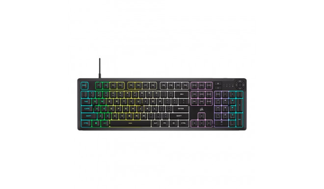 CORSAIR K55 CORE RGB Gaming Keyboard Backlit RGB LED Black