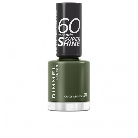 Rimmel London küünelakk 60 Seconds Super Shine 8ml, #882-crazy about cargo