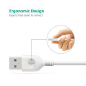 Micro USB Cable Sync and Charge 0,9m white