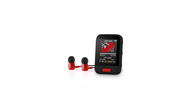 Sencor SFP 7716 BK Bluetooth MP3/MP4 1.8 inch (16GB, CLIP , FM radio, MicroSD)