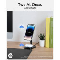 Juhtmevaba laadimisalus ArcField MagFit Dual, iPhone (MagSafe) + AirPods, must, PF2100, Spigen