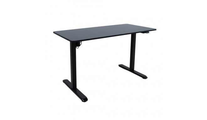 Desk ERGO LIGHT with 1 motor 120x60cm, black