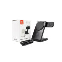 Crong MagSpot Pivot Stand - Ładowarka bezprzewodowa 3w1 z MagSafe do iPhone, Apple Watch i AirPods (