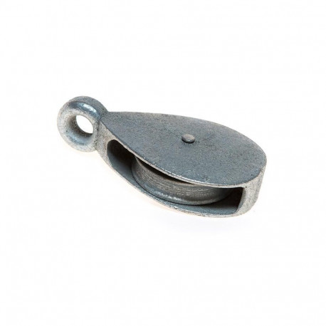 LIFTING PULLEY 65 MM SINGLE METAL