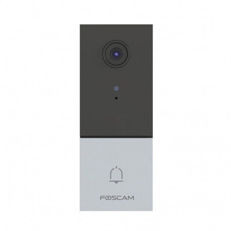 Foscam VD1 video intercom system 4 MP Black, Silver