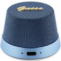 Guess Bluetooth speaker GUWSC3ALSMB STAND MAGNETIC SCRIPT METAL blue