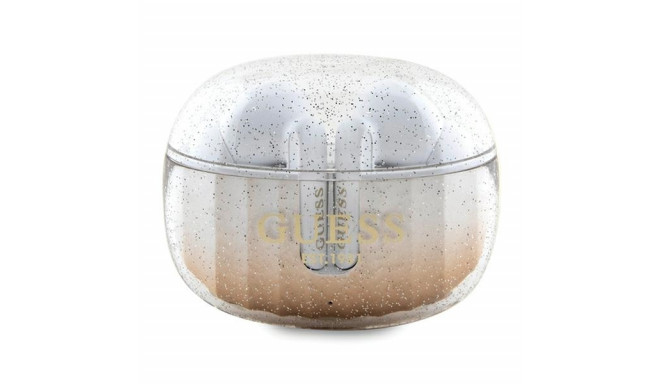 Guess Bluetooth earphones GUTWSHDGKEED TWS GLITTER GRADIENT gold