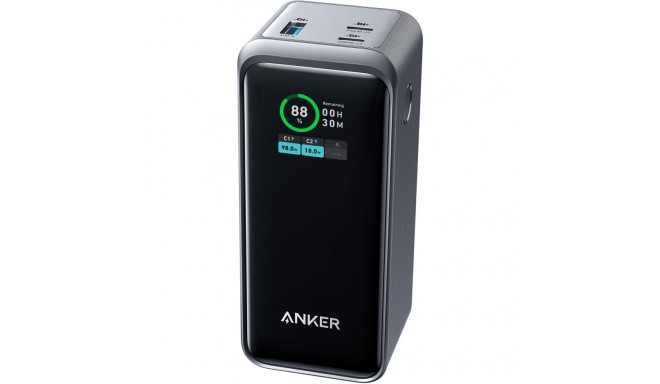 "Anke Prime PowerBank 20.000mAh (200W) schwarz 2x USB-C 1x USB-A inkl. Display black"