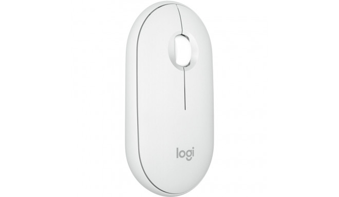 "Logitech Pebble Mouse 2 M350s Bluetooth White"