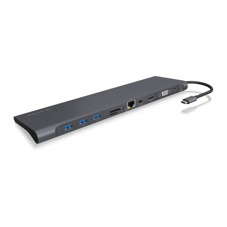 "ICY BOX IB-DK2102-C USB-C 11-in-1 PD 100W DockingStation"