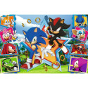 TREFL SONIC Puzzle, 100 pcs