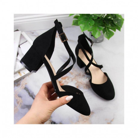 Sergio Leone W SK365A black strappy sandals (36)