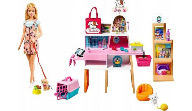 Barbie Mattel Doll - Pet Salon (GRG90)