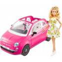 Barbie Doll Mattel Barbie Doll + Fiat 500 GXR