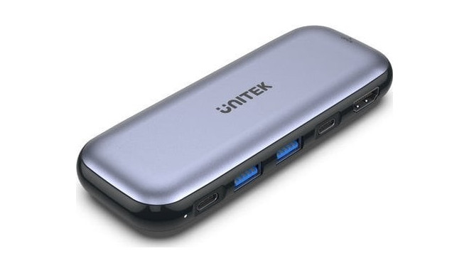 UNITEK HUB USB-C SALVESTUS M.2 HDMI USB-C PD 100W D1046A