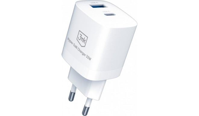 3MK charger 1x USB-A 1x USB-C 3 A (5903108483049)