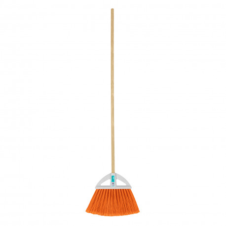 Universāla slota 27cm ar PVC sariem. Koka rokturis 120cm Klintek® (12gab)