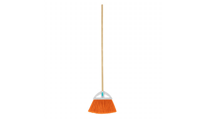 Õuehari PVC harjastega 27cm, puidust varrega 120cm Klintek® (12tk)