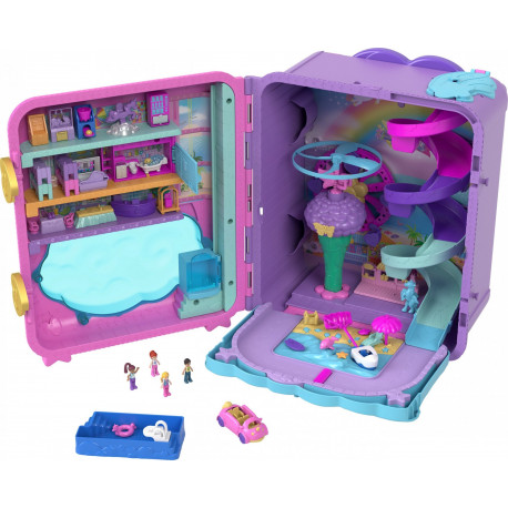 Mattel Polly Pocket. Holiday Resort Suitcase Set HKV43