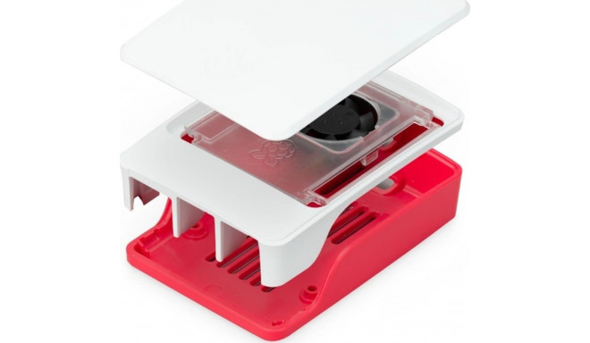 Korpus Raspberry Pi 5-le Punane/Valge