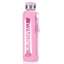 Drinking bottle GYMSTICK 600ml pink glass