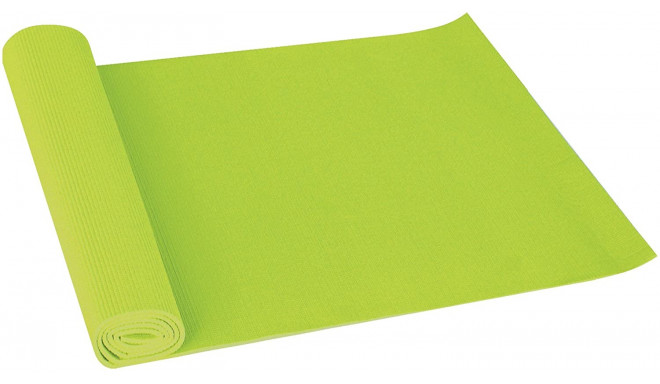 Yoga mat TOORX MAT173 non slip surface 173x60x0,4 lime green