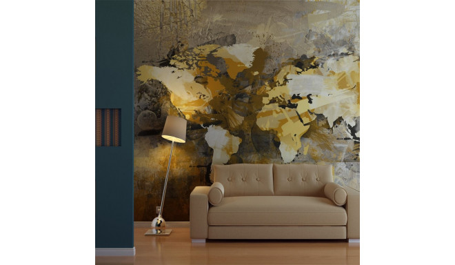 Artgeist Wallpaper - Artistic map of the worl