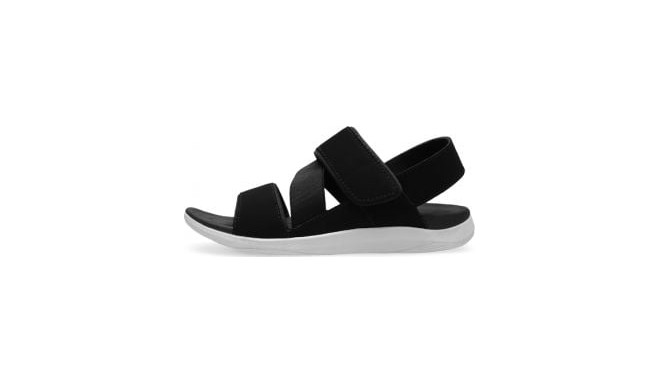 4f Women's black sandals, size 37 (H4L21-SAD003-21S)