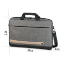 Laptop bag 13.3 grey